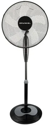 Produktbild von Grunkel FAN-165RNG, Haushalts-Lamellenlüfter, Schwarz, Flur, 52,3 dB, 40 cm, Tasten