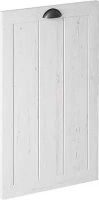 Produktbild von Frontblende 45 cm Küche Geschirrspülerfronten Küchenmöbel, Provence D45FZW Weiß/Matt
