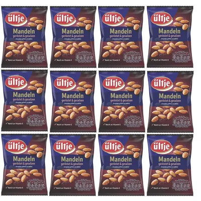 Immagine prodotto di Mandorle Ültje tostate e salate 150g confezione da 12 pezzi