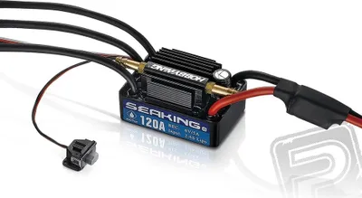 Produktbild von Hobbywing SeaKing-120A-V3, ESC, Schwarz