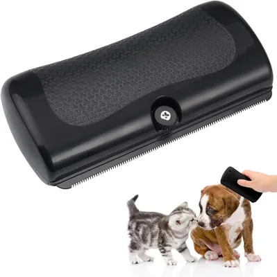 Produktbild von Deshedding Bürste für Hunde, 14.5 x 6.8 x 3.5 cm, ABS, für Fellpflege