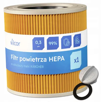 Produktbild von Vilcor HEPA Ersatzfilter verstärkt für Kärcher SE 4001