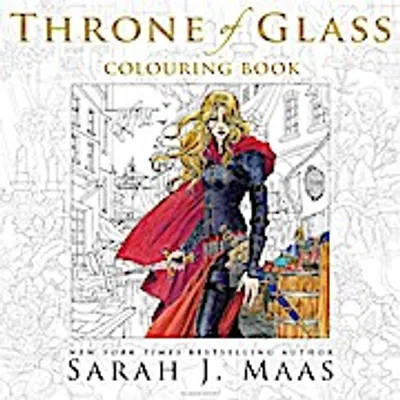 Produktbild von The Throne of Glass Colouring Book