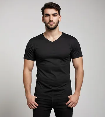 Produktbild von Recea Kurzarmhemd für Männer Asilevaa schwarz XXL