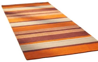 Produktbild von Yogateppich Baumwolle rug - striped