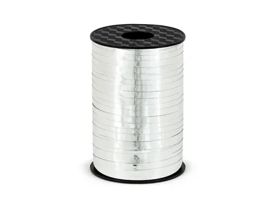 Obrázek produktu pro Stuha stříbrná 5mm/225m
