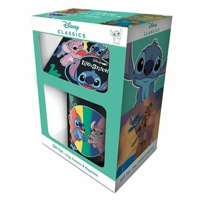 Zdjęcie produktu dla Lilo & Stitch (You're My Fave) Mug Coaster Keychain Gift Set