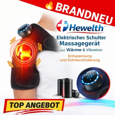 Produktbild von Hewelth™ Schulterbandage Elektrische Schulter Massagegerät mit Wärme & Vibration