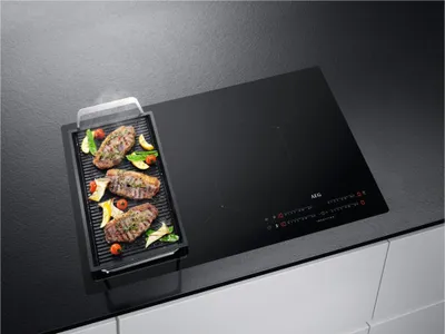 Immagine prodotto di AEG TO84IB00IB, Nero, Da incasso, 80 cm, Piano cottura a induzione con zone, VetroVetroceramica, 4 zone/zone