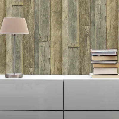 Obrázok produktu pre TADESSI tapety vzhľad dreva Domenic M1-No.1421 netkané tapety hnedá žltá drevo tapety obývacia izba spálňa kuchyňa
