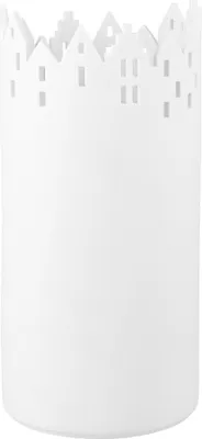 Produktbild von Räder Vase aus Porzellan, Serie Stadtvase mit Stadtsilhouette, D.11cm H.22cm