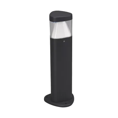 Produktbild von Lucande LED-Sockelleuchte Milou, Höhe 30 cm, anthrazit, Alu