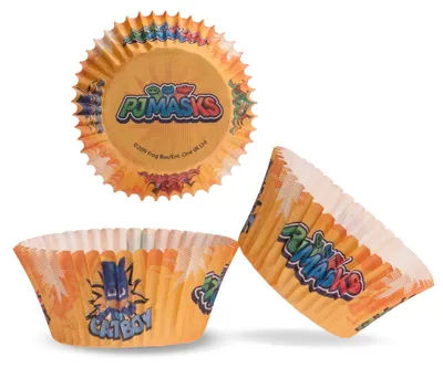 Zdjęcie produktu dla 25 foremek na muffinki z piżamowymi bohaterami PJ Masks