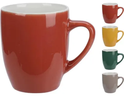 Produktbild von Ausgezeichneter Haushaltsbecher aus Steingut, 240 ml, einfarbig