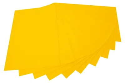 Produktbild von folia Bastelfilz (B)200 x (H)300 mm 150 g/qm bananengelb 10 Stück