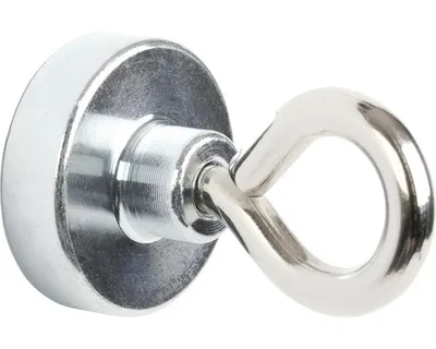 Obrázek produktu pro Walteco Neodymový magnet s okem průměr 25mm, max. nosnost 30kg