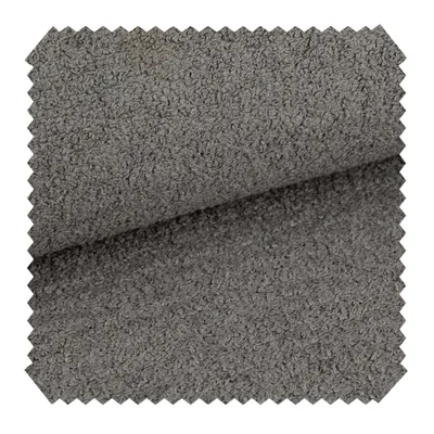 Produktbild von novely® exquisit DOLORES Robuster Bouclé-Stoff - Gemütlicher Polsterstoff - Schwer Entzündbarer Möbelstoff - Pflegeleichte Meterware 1lfm - Farbe: 05 Dunkelgrau