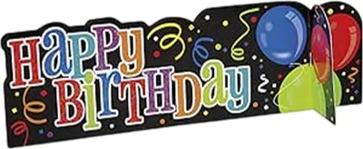 Produktbild von Unique Party - Konfetti, Happy Birthday SG38117 (Einheitsgröße) (Bunt)