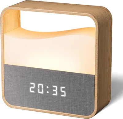 Productafbeelding van Digitale Wekker - Bedwekker met Dimbaar Nachtlampje