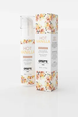 Produktbild von EXSENS Wärmendes Massage-Öl "Vanilla"
