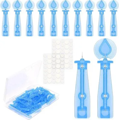 Produktbild von Akne-Behandlungs-Kit mit 50 Stiften und 72 Punktprodukten zur Verhinderung von Pickeln, weißen Haaren und Hautunreinheiten - Gesichts-, Mund- und Haarpflege.