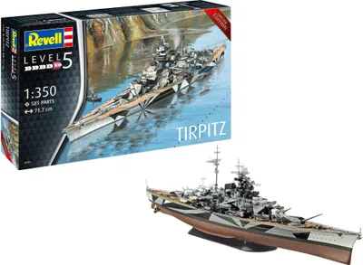 Immagine prodotto di Revell German Battleship "Tirpitz" 1:350
