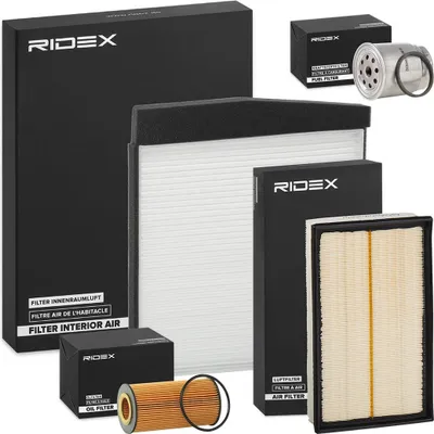 Produktbild von RIDEX Filterset Inspektionspaket Filtersatz für VOLVO S80 I (184)