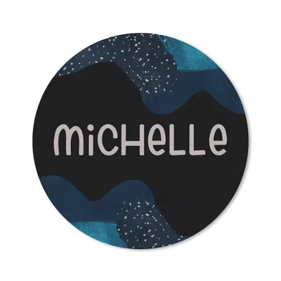 Produktbild von MuchoWow® Mauspad Mousepad Michelle - Pastell - Mädchen 50x50 cm - Mousepads - Maus Mat - Pad - Mausunterlage - Vinyl