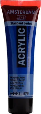 Obrázok produktu pre Akrylová farba Amsterdam Standard Series Tube 20 ml Phthalo Blue 570
