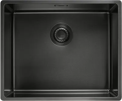 Zdjęcie produktu dla Franke MM BXM 210/110-50, Prostokątny, PVD ze stali nierdzewnej/mosiądzu, Antracyt, 1 mis(y), 500 x 410 mm, 20 cm