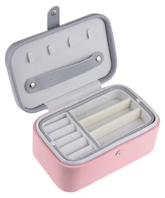 Immagine prodotto di Solidchoice - Elegante scatola portagioie in ecopelle per donne