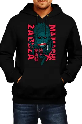 Immagine prodotto di Felpa con cappuccio da uomo Japan Manga Comics Anime Naruto Momoichi Zabuza Var-027 Momoichi Zabuza, Man 2XL , Noir