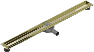 Image de Mexen Flat 360 corps pour drain linéaire rotatif 100 cm, doré - 1540100