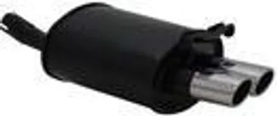 Produktbild von Novus Sportendschalldämpfer für Mercedes SLK-Klasse (R170) 2 x 76mm SR-Design