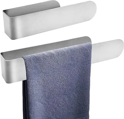 Obrázek produktu pro Držák na ručníky do koupelny 20–30 cm, šedý