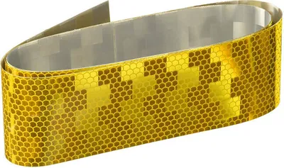 Immagine prodotto di Rotolo adesivo riflettente per Moto Giallo 5 x 100 cm