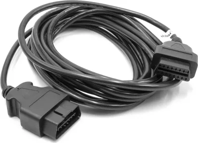 Produktbild von vhbw OBD2 Verlängerungskabel 16Pin (w) auf 16Pin (m) für Auto, KFZ - 5 m