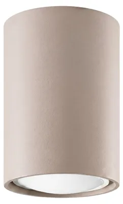 Produktbild von Deckenleuchte LAGOS 10 taupe 1xGU10 10W Stahl 10x6x6cm Sollux Lighting