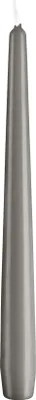 Produktbild von Spitzkerzen Grau 240 x Ø 23 mm, 12 Stück