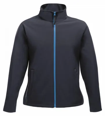 Produktbild von Regatta - "Ablaze" Softshelljacke Zum Bedrucken für Damen LT337 (46 DE) (Marineblau/Mittelblau)