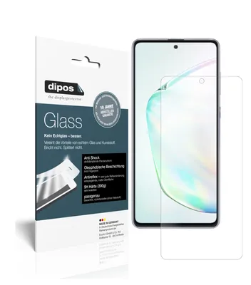 Produktbild von 1x Schutzfolie für Samsung Galaxy Note 10 Lite matt - Anti-Shock 9H Folie dipos Glass Kunststoffglas