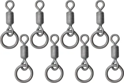 Produktbild von Korda PTFE Ring Swivel Gr. 11 - 8 Karpfenwirbel
