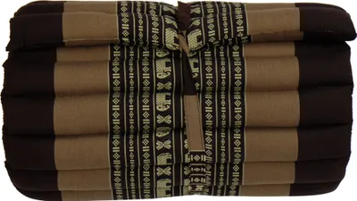 Zdjęcie produktu dla Fine Asianliving Tajska mata do medytacji z wypełnieniem z kapoku 190x50x4,5cm Tajska mata do medytacji z wypełnieniem z kapoku 301-P12