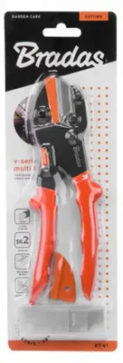 Obrázok produktu pre Bradas KT-V1 Bradas Multifunkčné záhradné nožnice V-SERIES, oranžové