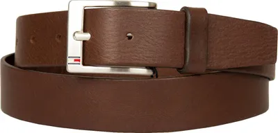 Produktbild von Herren Ledergürtel Gürtel TOMMY HILFIGER Artikel AM0AM01002 NEW ALY  BELT 3,5 cm Höhe 3.5, taglia 115 * cm.126 + fibbia cm.5 - totale cm.131, Pelle 100%