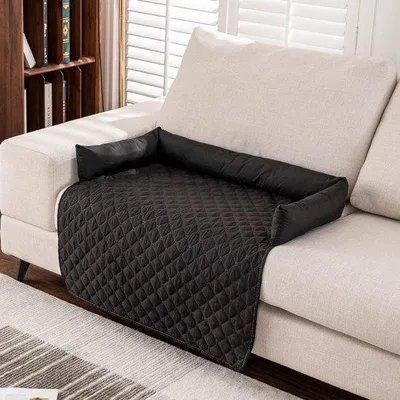 Image de Tapis pour chien - Tapis pour grands chiens - Doux - Tapis résistant à l'urine - Lavable - Imperméable - Idéal pour les grands chiens - Matelas pour chien -