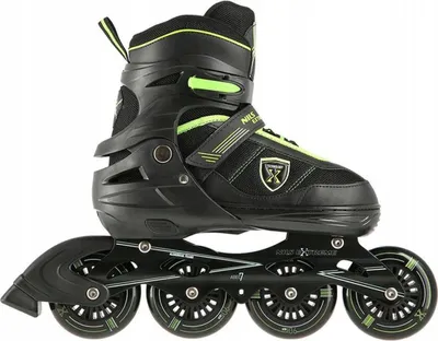 Produktbild von Na19088 Schwarz Und Grün Grösse M (35-38) Nils Extreme Skates