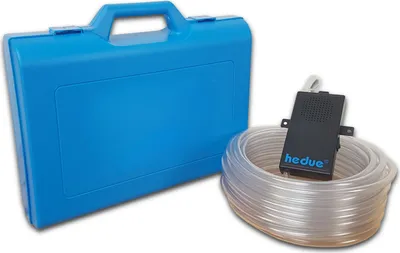 Produktbild von hedue® 1-Mann-Schlauchwasserwaage - Elektronische Schlauchwaage 20 m mit 3-Ton Akustik