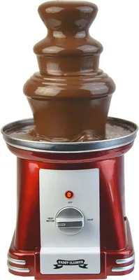 Image de Fontaine à chocolat Gadgy Gadgy - 3 couches - 90 Watt - Fondue au chocolat - Cadeau en chocolat - Fontaine à chocolat