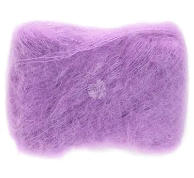 Produktbild von Lana Grossa SETASURI 25 g feines Lace-Garn aus Alpaka und Seide 212 m Farbe 011 - Lila